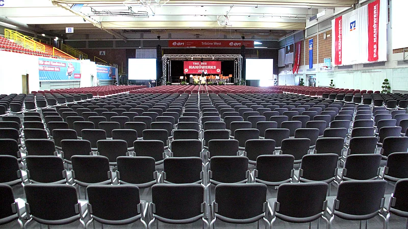 Innenansicht des Sportzentrum Maspernplatz
