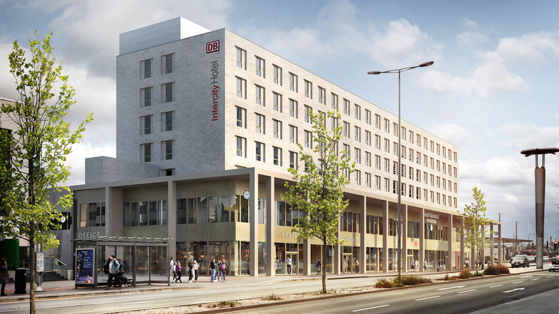 Außenansicht IntercityHotel Paderborn